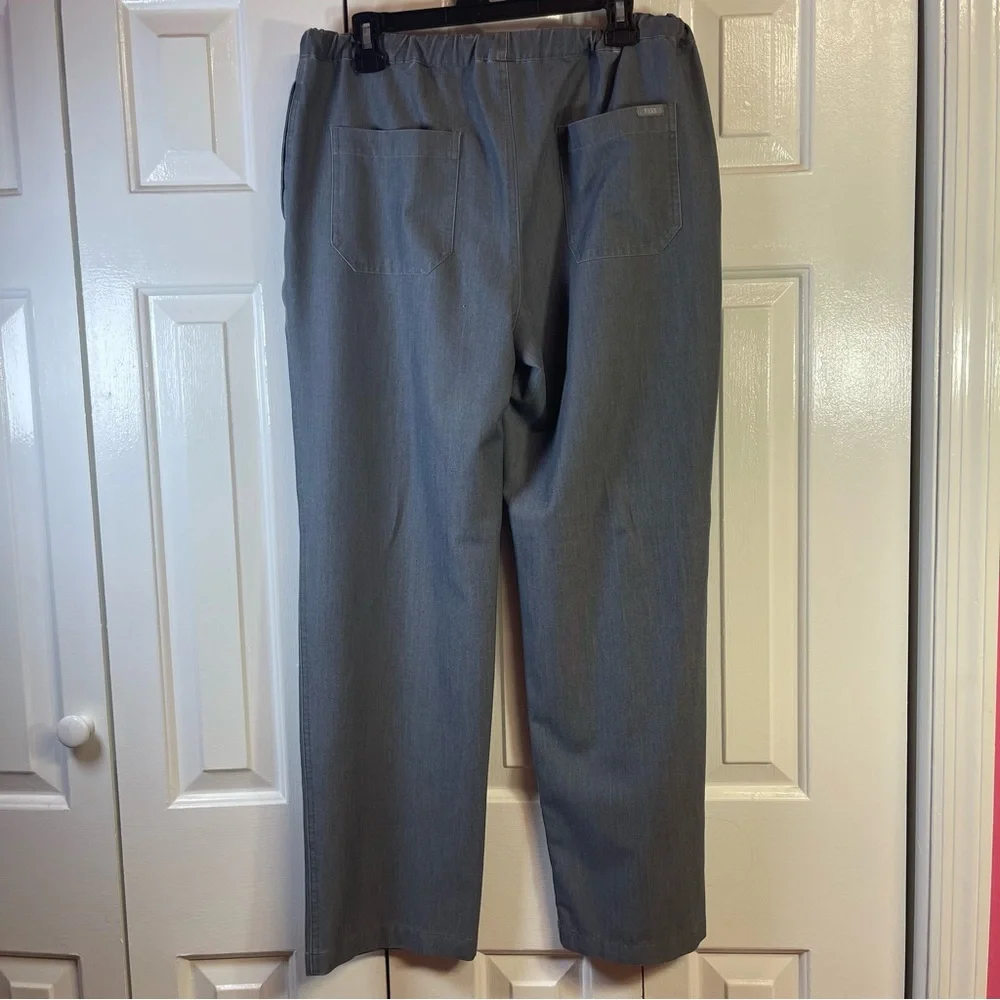 Mens FIGS charcoal gray technical collection‎ scrub pants O5
